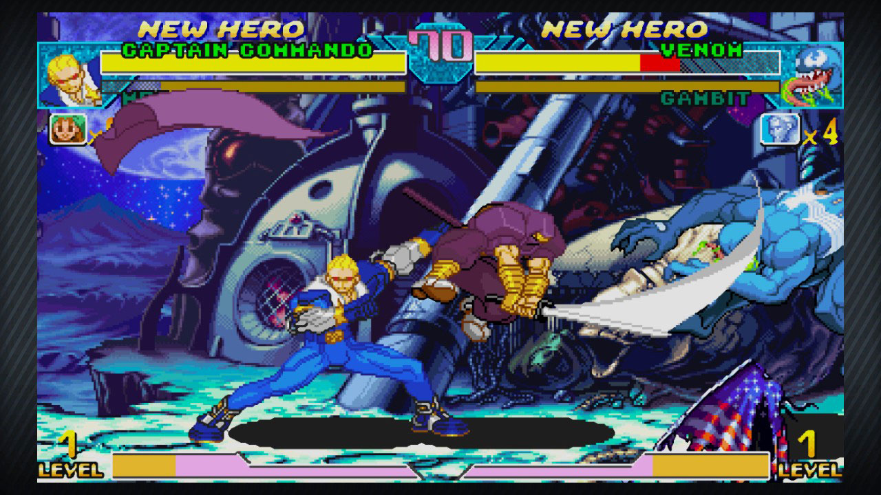 marvel vs capcom origins venom