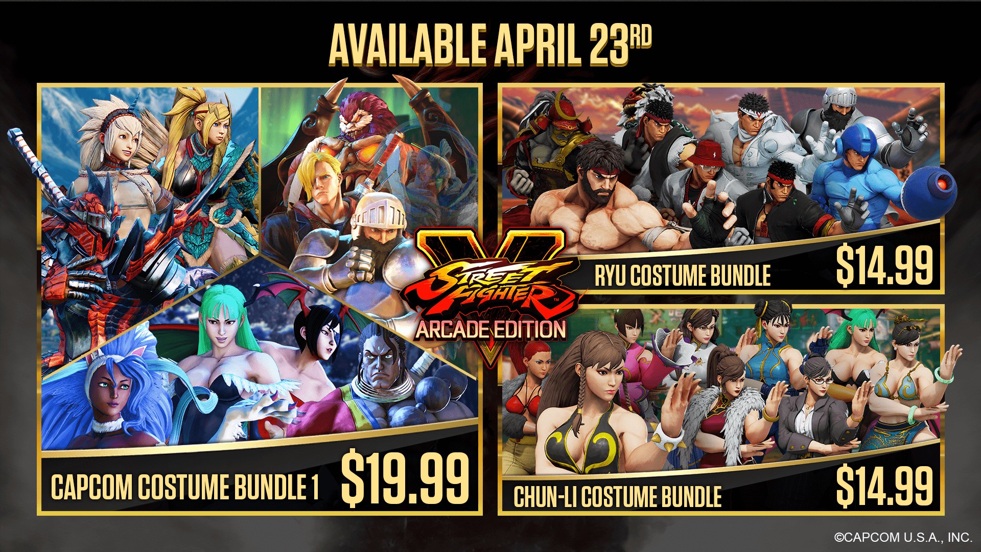 Street Fighter V gets new Capcom Pro Tour 2022 bundle, includes